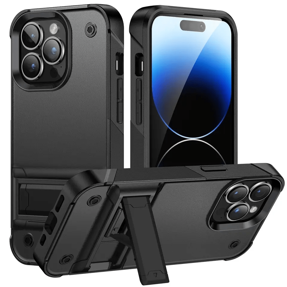 iPhone 11 Pro Max Case – Military - Grade Heavy - Duty Armor with Kickstand, Shockproof, Fingerprint - Resistant Rugged Cover | LENOK - LENOK