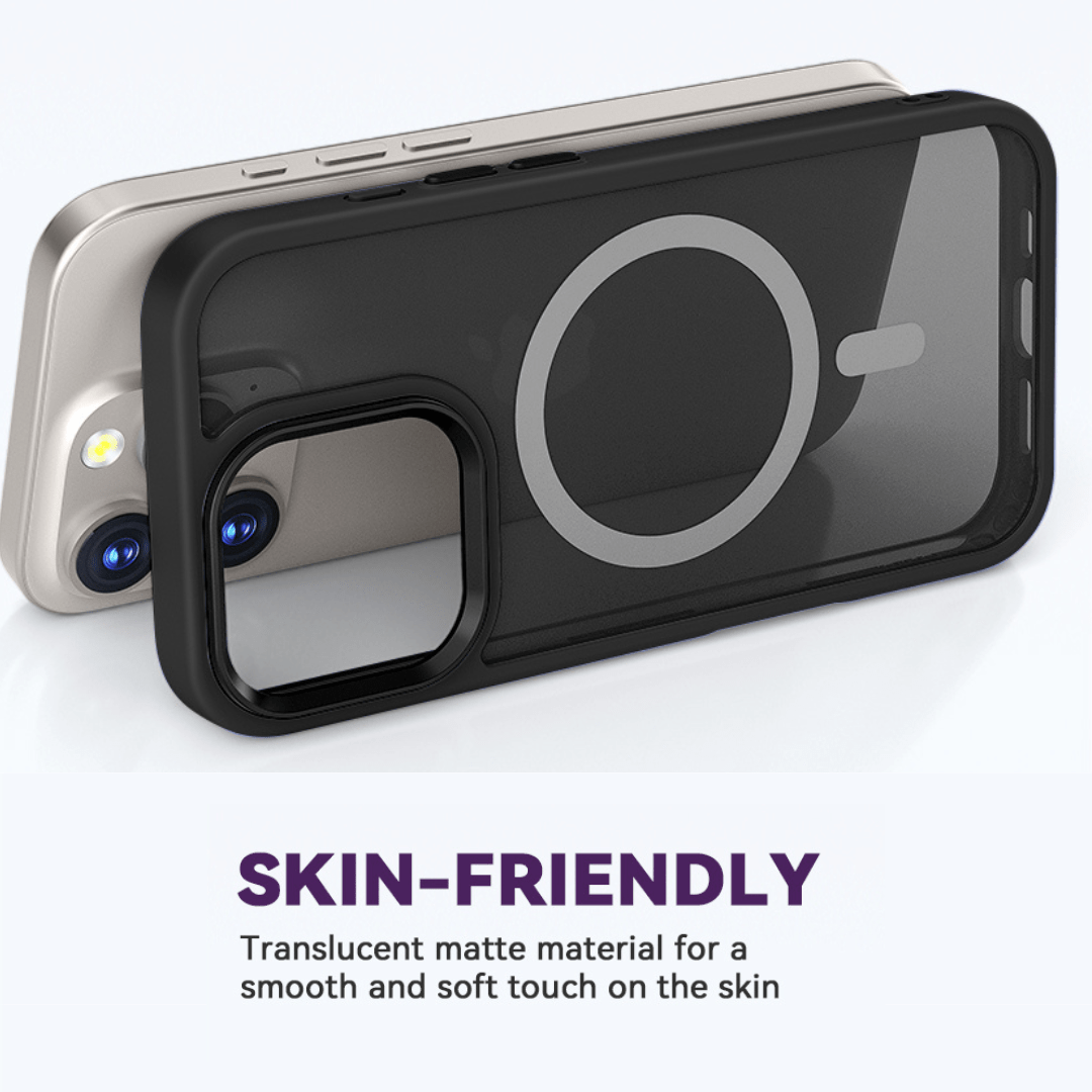 LENOK iPhone 16 Pro Max Case - Strong Magnetic, Military Grade Drop Protection, Protective Shockproof Translucent Matte Slim Phone Case - LENOK