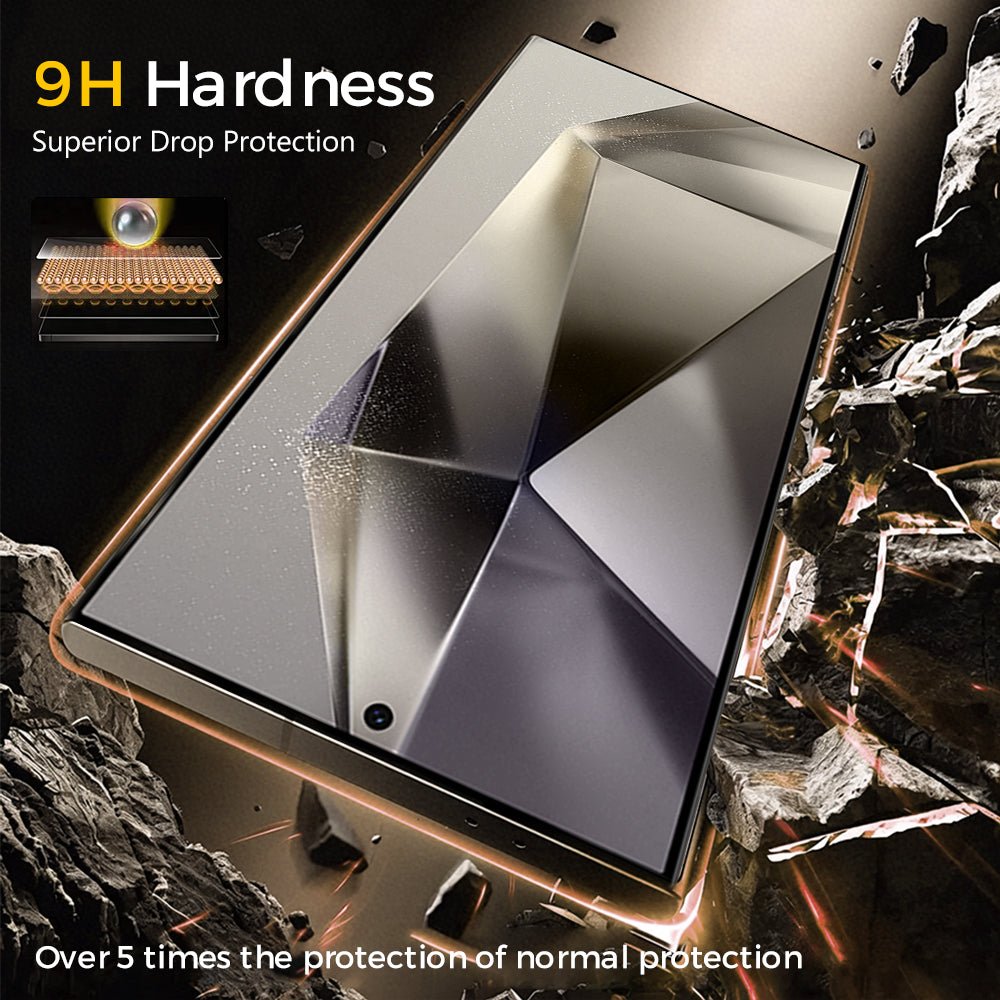 LENOK Samsung Galaxy S25 Ultra Screen Protector – 9H Tempered Glass, HD Clear, Bubble-Free - LENOK