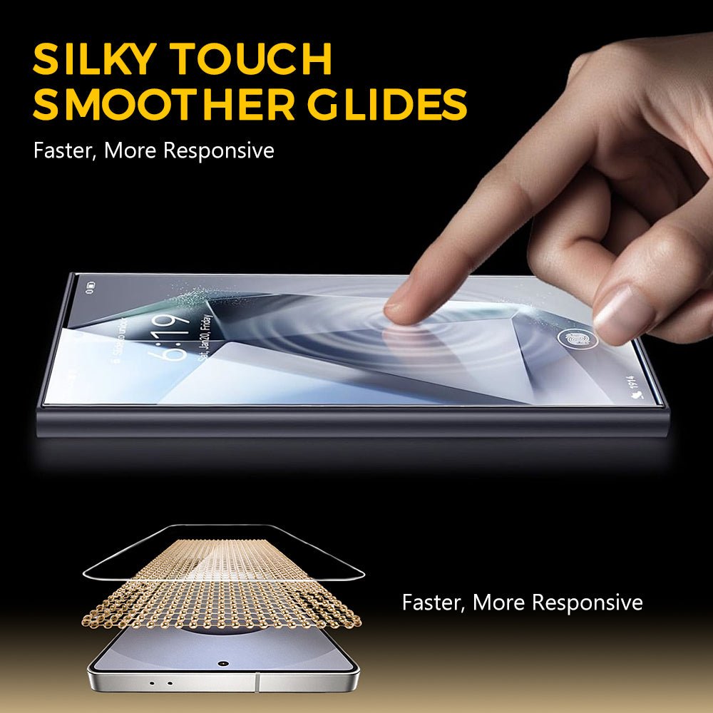 LENOK Samsung Galaxy S25 Ultra Screen Protector – 9H Tempered Glass, HD Clear, Bubble-Free - LENOK