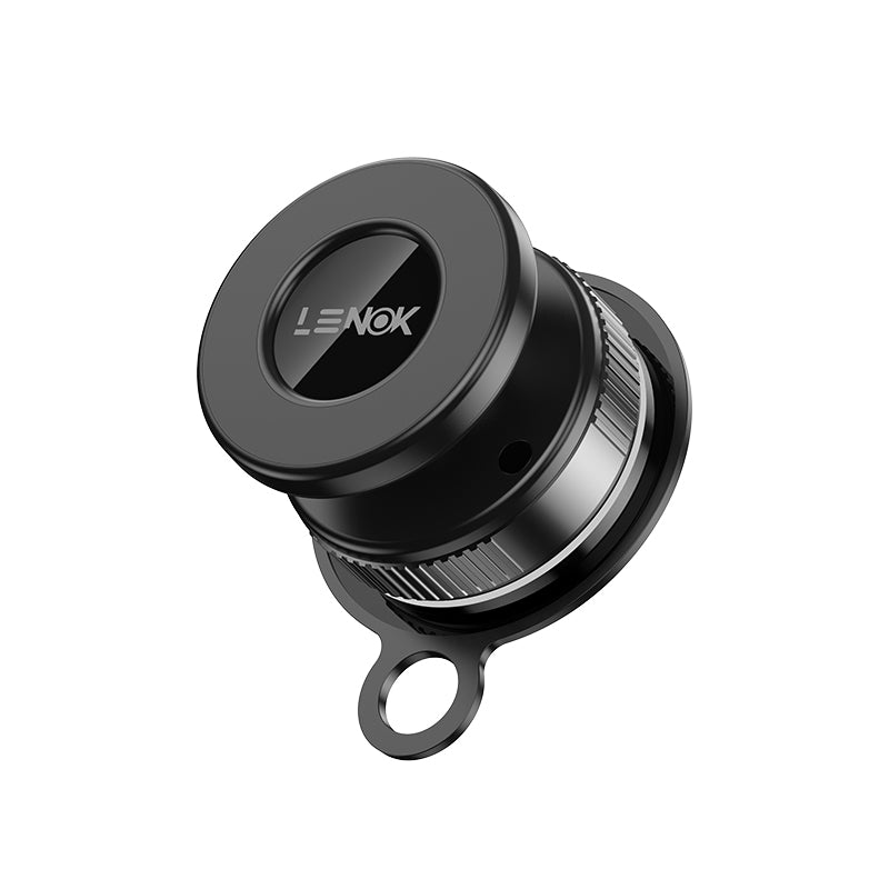 LENOK 360° Magnetic Suction Phone Mount – Adjustable Vacuum Holder for Car, Gym & Mirrors, Compatible with iPhone & Android