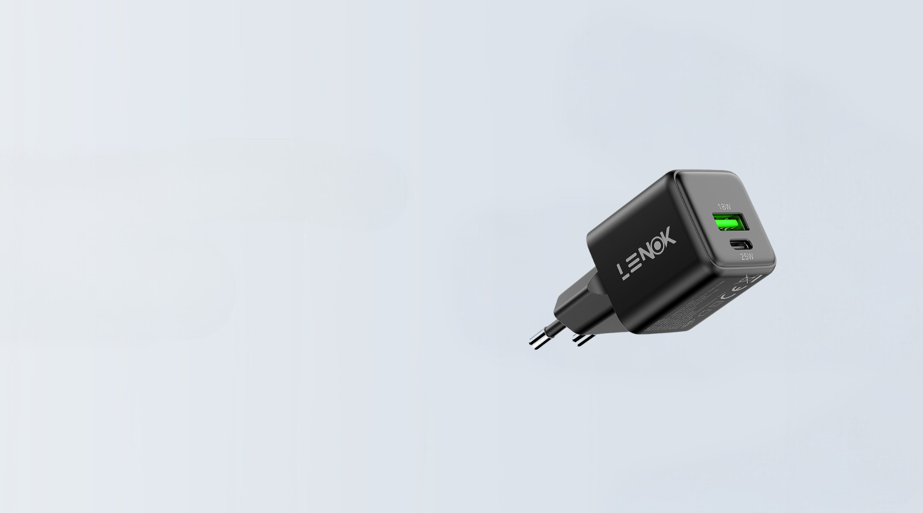 LENOK 25W Wall Charger USB-C Fast Charging Adapter