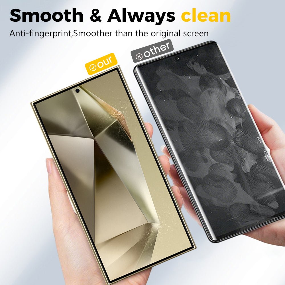 LENOK Samsung Galaxy S25 Ultra Screen Protector – 9H Tempered Glass, HD Clear, Bubble-Free - LENOK